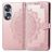 Mobigear Mandala Housse HONOR 70 Etui Porte-Monnaie - Rose doré