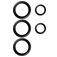 PanzerGlass Hoops Samsung Galaxy S26 Ultra Verre trempé Protection objectif caméra - Compatible coque - Noir
