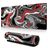 Mobigear Anti-Slip - Tapis de souris - 40 x 90 CM - Abstract Fluid 1