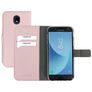 Mobiparts Saffiano Wallet Samsung Galaxy J5 (2017) Étui Portefeuille - Rose