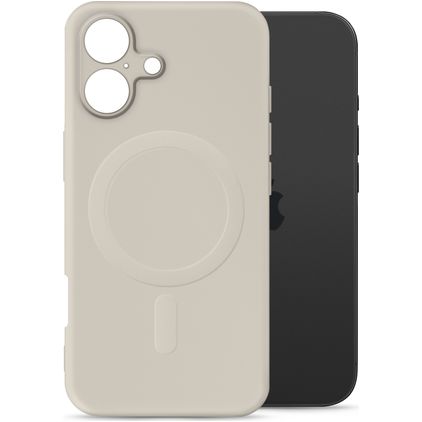 My Style Protective Flex Coque iPhone 17 MagSafe Coque arrière en TPU Souple - Antique White