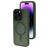 Mobiparts Hardcover Coque iPhone 14 Pro MagSafe Coque arrière Rigide - Satin Green
