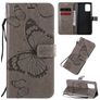 Mobigear Butterfly Housse Samsung Galaxy S10 Lite Etui Porte-Monnaie - Gris