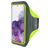 Mobiparts Comfort Fit Brassard Téléphone Samsung Galaxy S20 Brassard Coque de Sport en Neoprène - Neon Green