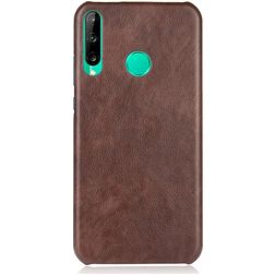 Mobigear Excellent Coque Huawei P40 Lite E Coque arrière Rigide - Cognac