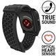 Catalyst Waterproof Case Bracelet Silicone Apple Watch - 41 mm Fermeture à pince - Noir