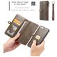 Caseme 01 Housse iPhone 6s Etui avec Coque Détachable Porte-Monnaie - Marron