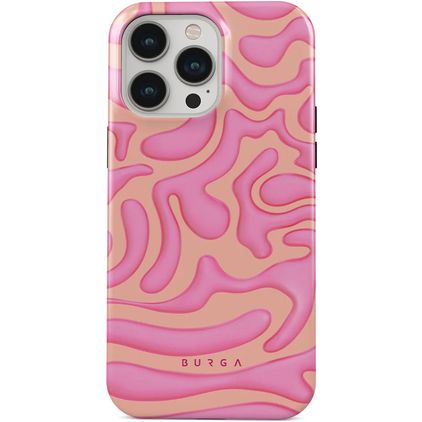 Burga Tough Coque iPhone 15 Pro Coque arrière Rigide Anti-Chocs - Popsicle