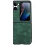 Mobigear Excellent Coque OPPO Find N2 Flip Coque arrière Rigide - Vert