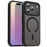 Mobigear Shockproof Coque iPhone 17 Pro MagSafe Coque arrière Rigide - Noir