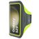 Mobiparts Comfort Fit Brassard Téléphone Samsung Galaxy S23 Brassard Coque de Sport en Neoprène - Neon Green