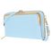 Antonio Fonzo Crossbody Clutch Snap Sac Téléphone - Large - Bleu