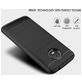 Mobigear Brushed Slim Coque Motorola Moto E4 Plus Coque arrière en TPU Souple - Rouge