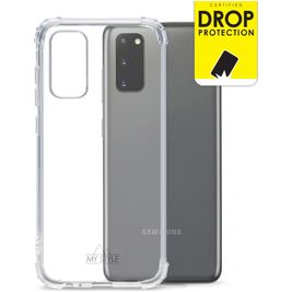 My Style Protective Flex Coque Transparente Samsung Galaxy S20 Coque arrière en TPU Souple Anti-Chocs - Transparent