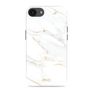 MIO iPhone 16e MagSafe Plastique rigide Coque arrière - White Marble