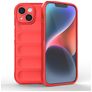 Mobigear Bumpy iPhone 15 TPU souple Coque arrière - Rouge