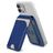 Mobilize Magnet Card - Porte Cartes en - 5 Cartes - Compatible MagSafe - Bleu