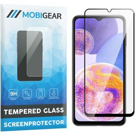 Mobigear Premium Samsung Galaxy A23 Verre trempé Protection d'écran - Compatible Coque - Noir