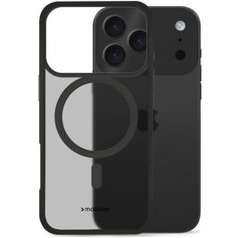 Mobilize Hybrid Pro Coque iPhone 17 Pro Max MagSafe Coque arrière Rigide Anti-Chocs - Noir