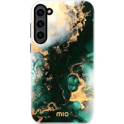 MIO Coque Samsung Galaxy S23 MagSafe Coque arrière Rigide - Green Marble