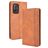 Mobigear Sensation OPPO A94 5G Étui Portefeuille - Cognac