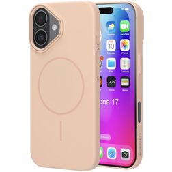 Mobiparts Slim Line iPhone 17 MagSafe Plastique rigide Coque arrière - Dune Sand