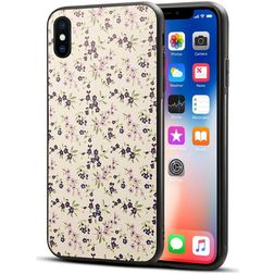 Mobigear Design Coque iPhone XS Max Coque arrière en TPU Souple - Fleurs