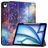 Mobigear Tri-Fold Coque iPad Air 13 Pouces (2025) Etui + Porte-crayon - Milky Way Nebula