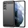 Mobigear Brushed Slim Coque Samsung Galaxy S23 Coque arrière en TPU Souple - Noir