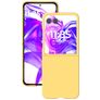 Mobigear Colors Coque Motorola Razr 50 Ultra Coque arrière Rigide - Jaune