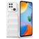 Mobigear Bumpy Coque Xiaomi Redmi 10C Coque arrière en TPU Souple - Blanc