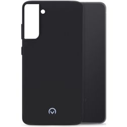 Mobilize Rubber Gelly Coque Samsung Galaxy S21 FE Coque arrière en TPU Souple - Matt Black