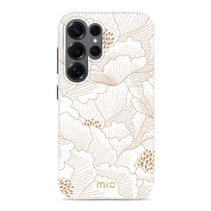 MIO Coque Samsung Galaxy S26 Ultra MagSafe Coque arrière Rigide - White Roses