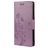 Mobigear Flowers Housse Samsung Galaxy A23 Etui Porte-Monnaie - Violet