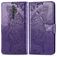 Mobigear Butterfly Housse OPPO A9 (2020) Etui Porte-Monnaie - Violet