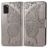 Mobigear Butterfly Housse Samsung Galaxy A41 Etui Porte-Monnaie - Gris