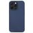 Mobigear Rubber Touch Coque iPhone 14 Coque arrière en Silicone - Bleu Marin