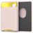 Mobigear Pocket - Porte Cartes en en Silicone - 2 Cartes - Compatible MagSafe - Rose
