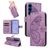 Mobigear Butterfly Housse Samsung Galaxy S26 Etui Porte-Monnaie - Violet