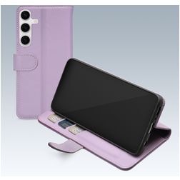 Mobilize Premium Gelly Housse Samsung Galaxy S26 Etui Porte-Monnaie - Violet