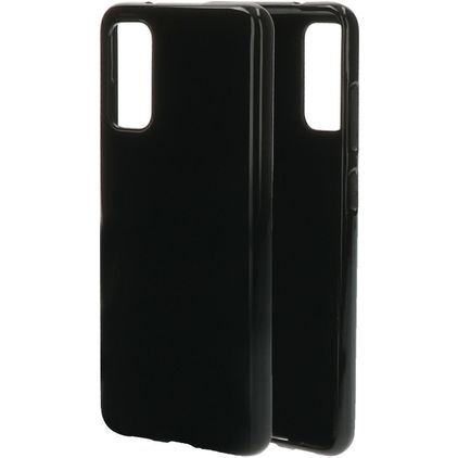 Mobiparts Classic Coque Samsung Galaxy S20 Coque arrière en TPU Souple - Noir