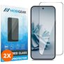 Mobigear Premium Google Pixel 9 Pro XL Verre trempé Protection d'écran - Compatible Coque - Noir (Lot de 2)