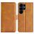 Mobigear Slim Magnet Housse Samsung Galaxy S26 Ultra Etui Porte-Monnaie - Cognac
