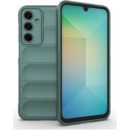 Mobigear Bumpy Coque Samsung Galaxy A16 Coque arrière en TPU Souple - Vert