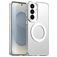 Mobigear Shockproof Samsung Galaxy S26 MagSafe Plastique rigide Coque arrière - Blanc