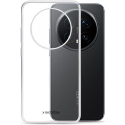 Mobilize Gelly Case Coque Transparente Honor Magic 8 Pro Coque arrière en TPU Souple - Transparent