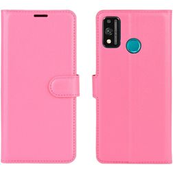 Mobigear Classic Housse HONOR 9X Lite Etui Porte-Monnaie - Magenta