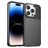 Mobigear Groove Coque iPhone 15 Pro Coque arrière en TPU Souple - Noir