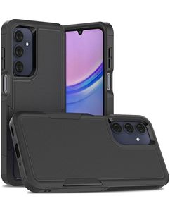 Mobigear Heavy Armor Coque Samsung Galaxy A16 Coque arrière Rigide Anti-Chocs - Noir