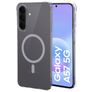 Mobiparts Classic Coque Transparente Samsung Galaxy A57 MagSafe Coque arrière en TPU Souple - Transparent